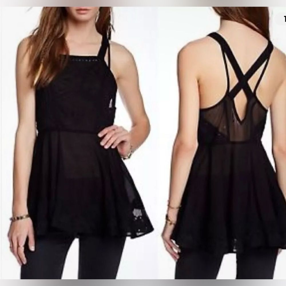Free People Black Marrakesh
CrissCross Tunic Dress M
NWT - Picture 2 of 6